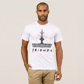 FRIENDS™の噴水 Tシャツ (正面フル)