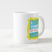 FRIENDS™の引用が流暢に話せる - のぞき穴 ジャンボコーヒーマグカップ (正面右)