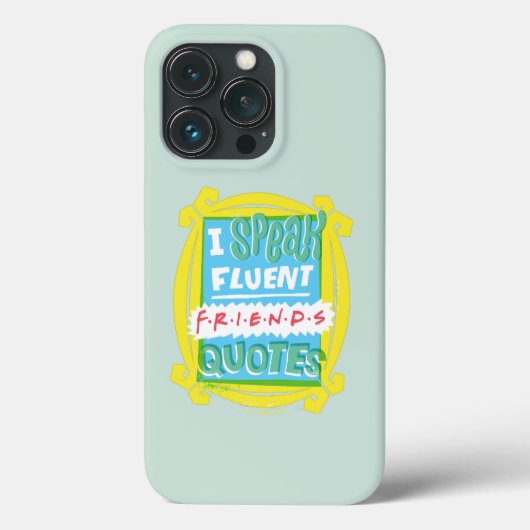 FRIENDS™の引用が流暢に話せる - のぞき穴 Case-Mate iPhoneケース (裏面)