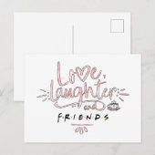 FRIENDS™の愛と笑い インビテーションポストカード (正面/裏面)