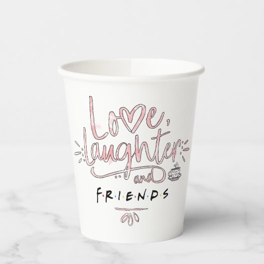 FRIENDS™の愛と笑い 紙コップ (左)