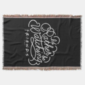 FRIENDS™の脚本を見たい スローブランケット (正面)