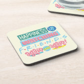 FRIENDS™を何度も観る幸せ コースター (左側)