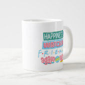 FRIENDS™を何度も観る幸せ ジャンボコーヒーマグカップ (正面右)