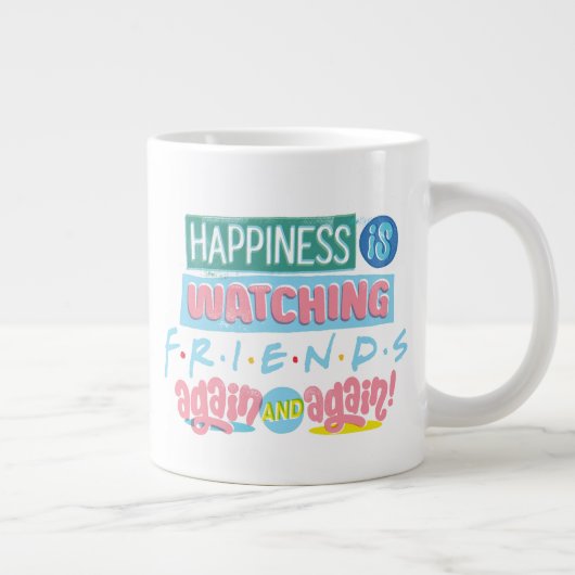 FRIENDS™を何度も観る幸せ ジャンボコーヒーマグカップ (右)