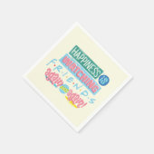FRIENDS™を何度も観る幸せ スタンダードカクテルナプキン (角)