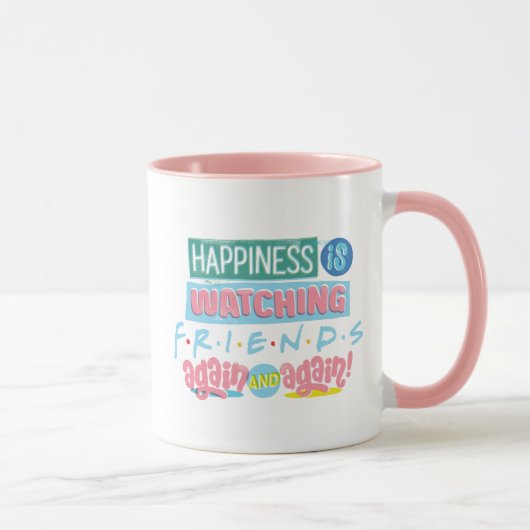 FRIENDS™を何度も観る幸せ マグカップ (右)
