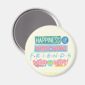 FRIENDS™を何度も観る幸せ マグネット (正面/裏面)