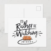 FRIENDS™を見ていたい インビテーションポストカード (正面/裏面)