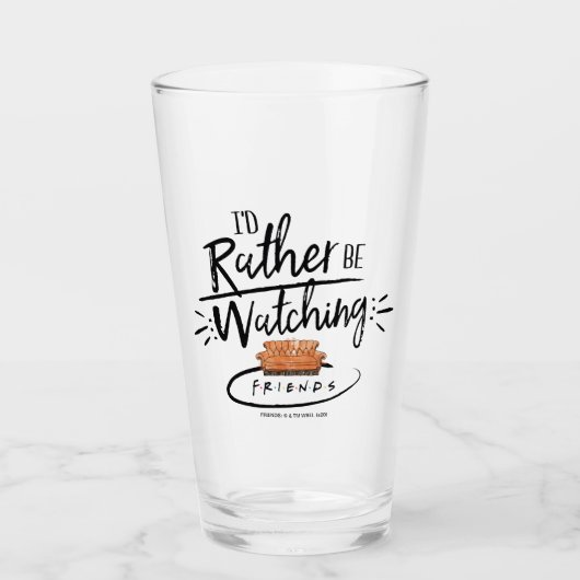 FRIENDS™を見ていたい タンブラーグラス (正面)