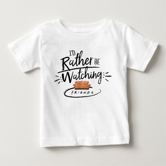 FRIENDS™を見ていたい ベビーTシャツ (正面)