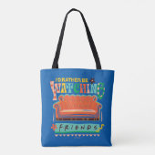 FRIENDS™を見るのが一番!ビブラントグラフィック トートバッグ (裏面)