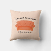 FRIENDS™を見るのが好き クッション (裏面)