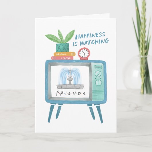 FRIENDS™を見る幸せ カード (正面)