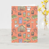 FRIENDS™アイコンカラフルパターン カード (黄色い花)