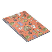 FRIENDS™アイコンカラフルパターン ノートブック (右側)