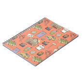 FRIENDS™アイコンカラフルパターン ノートブック (左側)