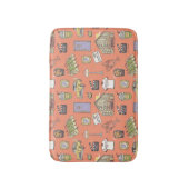 FRIENDS™アイコンカラフルパターン バスマット (正面縦)