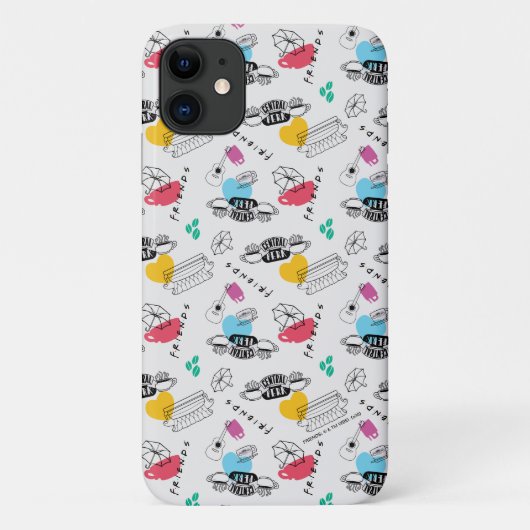 FRIENDS™｜アイコンパターン Case-Mate iPhoneケース (裏面)