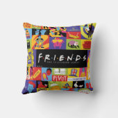 FRIENDS™ アイコン柄 クッション (裏面)