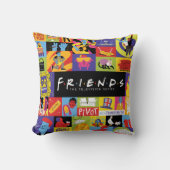 FRIENDS™ アイコン柄 クッション (正面)