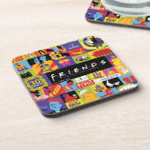 FRIENDS™ アイコン柄 コースター (左側)