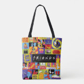 FRIENDS™ アイコン柄 トートバッグ (裏面)