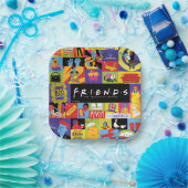 FRIENDS™ アイコン柄 ペーパープレート (パーティー)