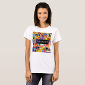 FRIENDS™ アイコン柄 Tシャツ (正面フル)