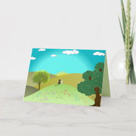 "FRIENDS"アミノ酸グリーティングカード – カスタム文字 カード