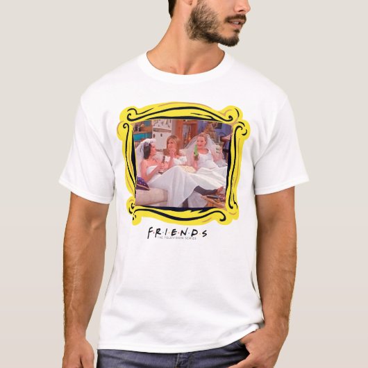 FRIENDS™ | ウェディングドレスの女の子たち Tシャツ (正面)