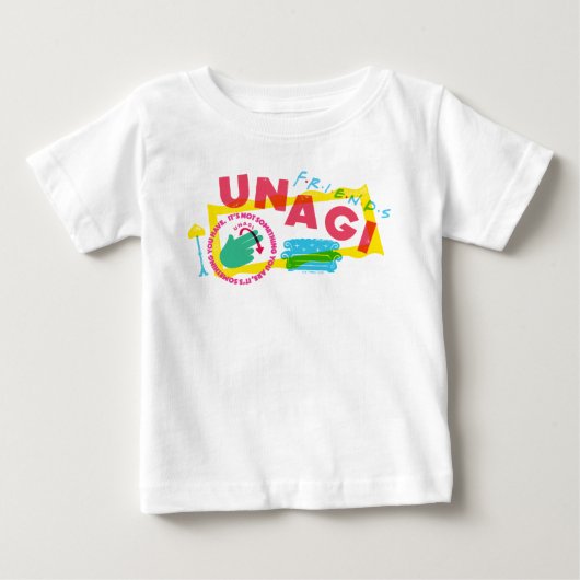 FRIENDS™ ウナギ ベビーTシャツ (正面)