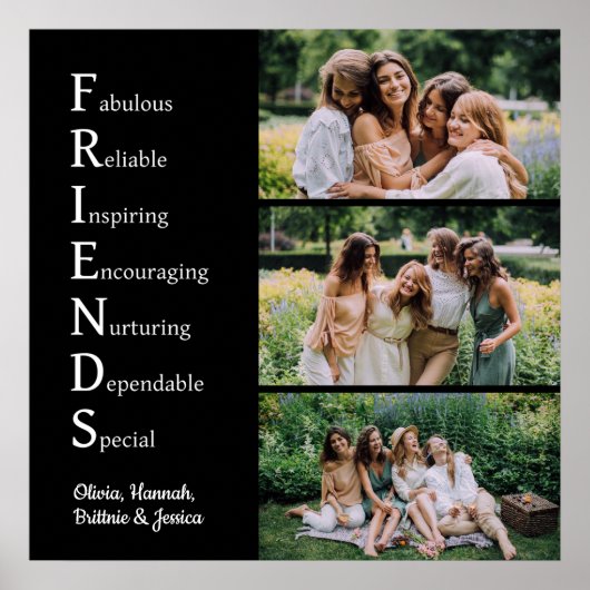 FRIENDS オリジナルフォト ポスター (正面)