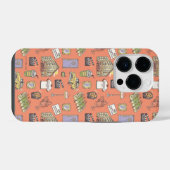 FRIENDS™ カラフルアイコンパターン iPhoneケース (裏面横)