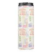 FRIENDS™カラフル引用文パターン タンブラー (裏面)