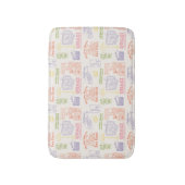 FRIENDS™カラフル引用文パターン バスマット (正面縦)