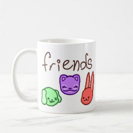 Friends カラフル Animal Mug REVISED コーヒーマグカップ