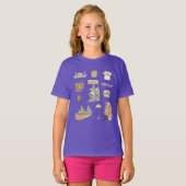 FRIENDS™ | カートゥーンアイコン 2 Tシャツ (正面フル)