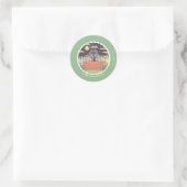 FRIENDS™ | カートゥーン・ファウンテン ラウンドシール (バッグ)