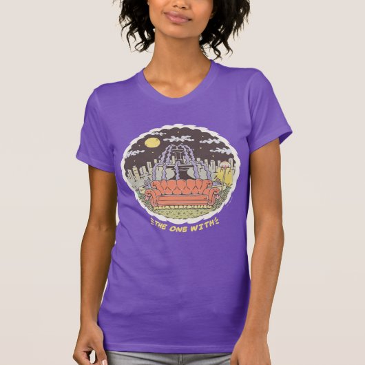 FRIENDS™ | カートゥーン・ファウンテン Tシャツ (正面)