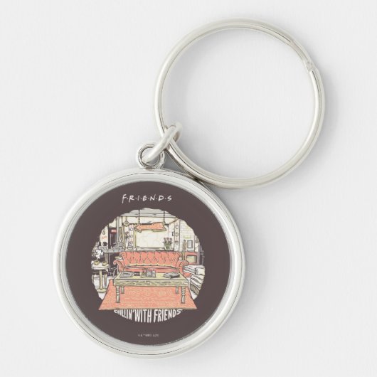 FRIENDS™ カートゥーンTシャツ キーホルダー (正面)