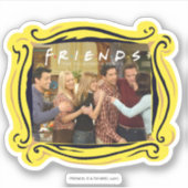 FRIENDS™ | キャストの感謝祭グループハグ シール (正面)