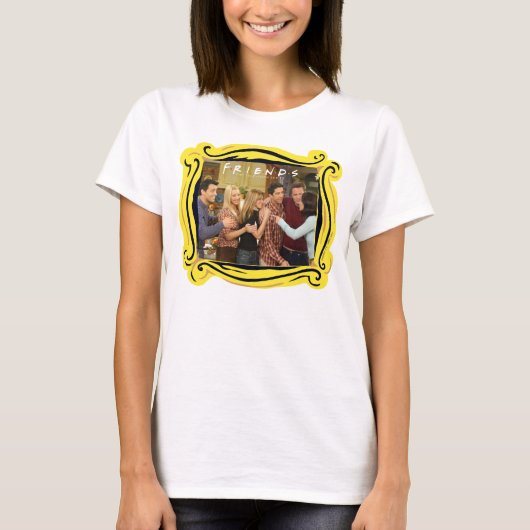 FRIENDS™ | キャストの感謝祭グループハグ Tシャツ (正面)