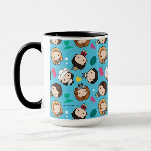 FRIENDS™ | キャラクターちびキャラパターン マグカップ (左)