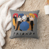 FRIENDS™キャラクターシルエット クッション (ブランケット)