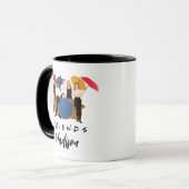 FRIENDS™キャラクターシルエット マグカップ (正面左)