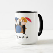 FRIENDS™キャラクターシルエット マグカップ (正面右)