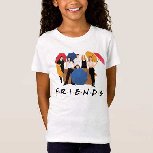 FRIENDS™キャラクターシルエット Tシャツ (正面)