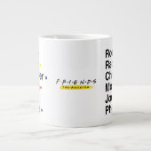 FRIENDS™ | キャラクター名 ジャンボコーヒーマグカップ (正面)