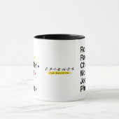 FRIENDS™ | キャラクター名 マグカップ (中央)